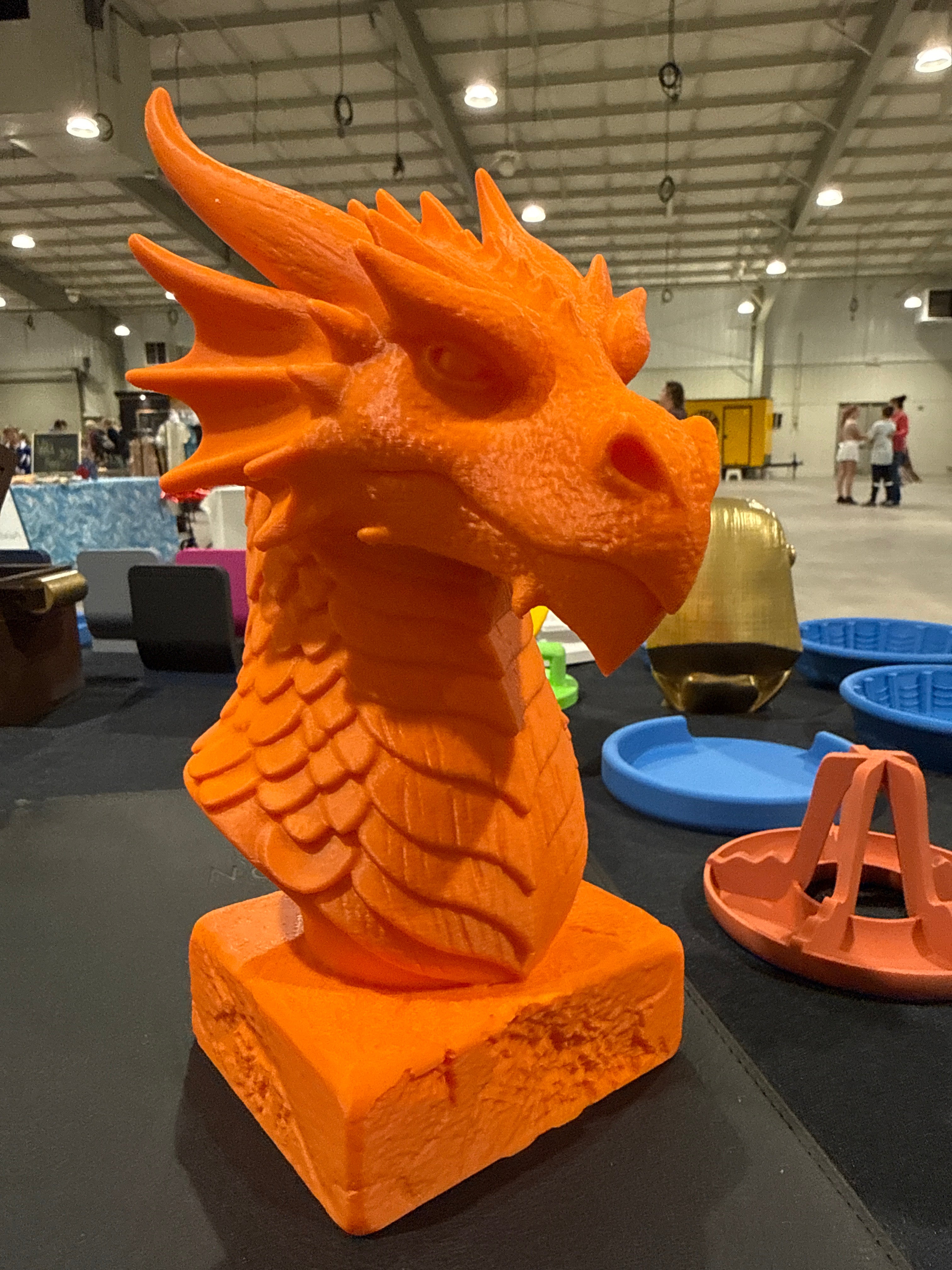 Dragon statue