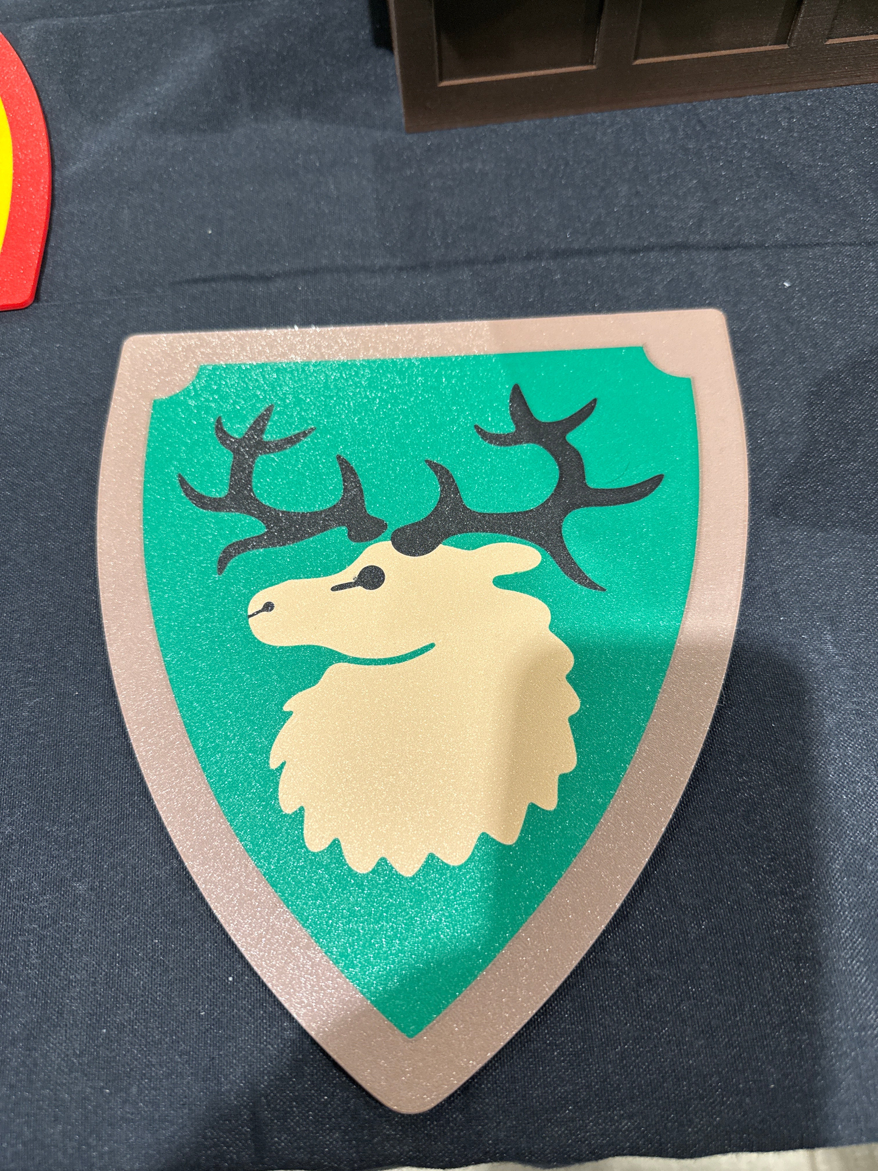 Lego woodsman shield