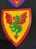 Lego Dragon (green) shield